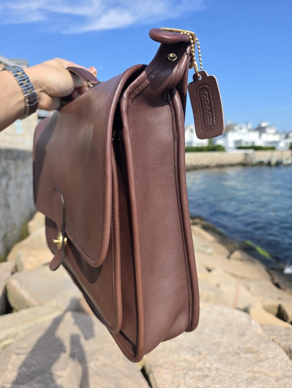 Vintage Coach Metropolitan Brief, USA - Picture 7 of 16